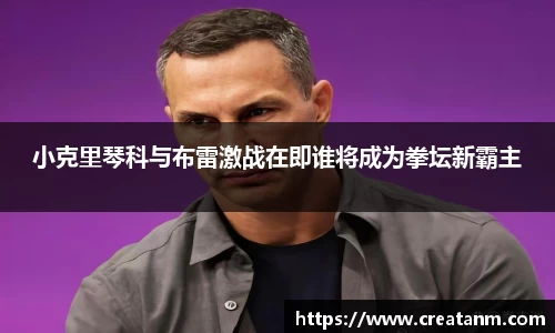 小克里琴科与布雷激战在即谁将成为拳坛新霸主